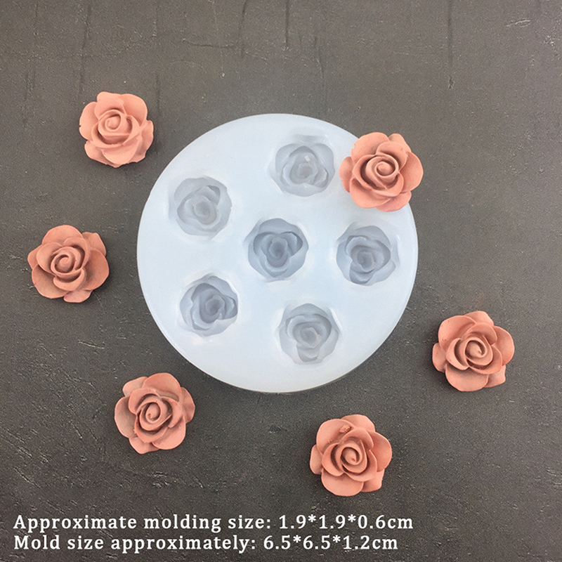 3D Rose Flower Shape Leaf Sili - Candle Making Tutorial recension och pris