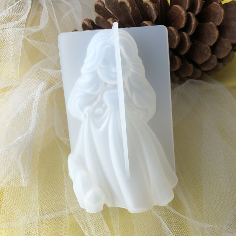 3D Cute Princess Silicone Cand - Candle Making Tutorial recension och pris