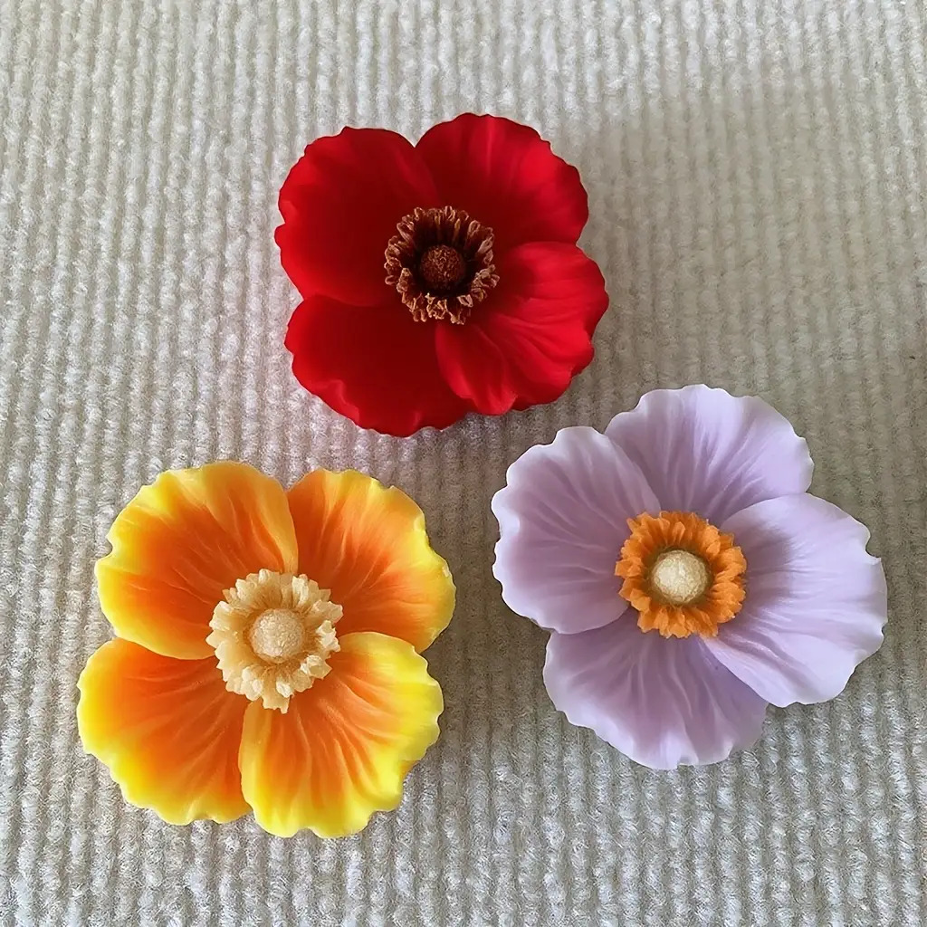 Flower Silicone Candle Mold, C - Candle Making Jug recension och pris