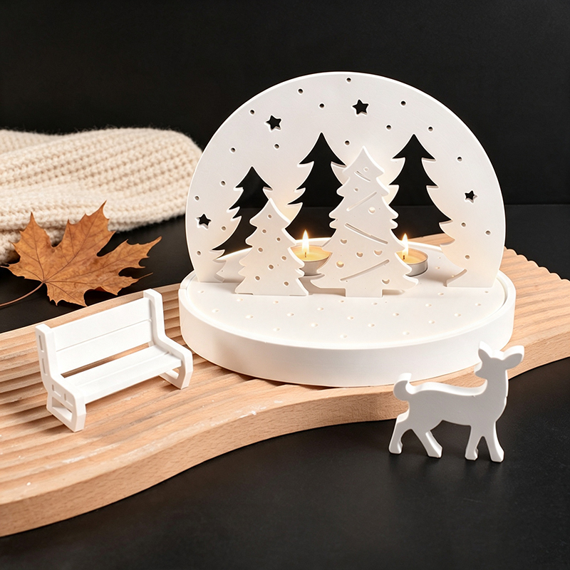Christmas Elk Tealight Candle  - Candle Making Tutorial recension och pris