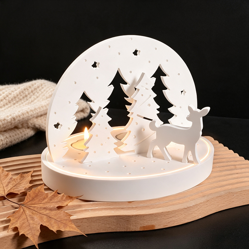 Christmas Elk Tealight Candle  - Candle Making Tutorial recension och pris
