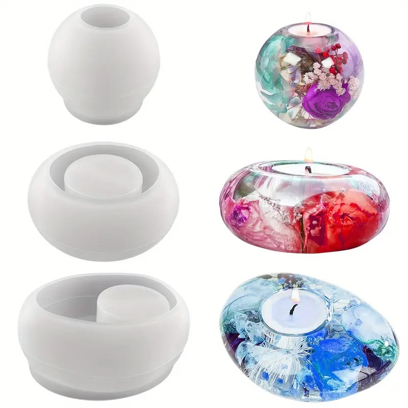 Tealight Candle Holder Resin S - Candle Making Tutorial recension och pris