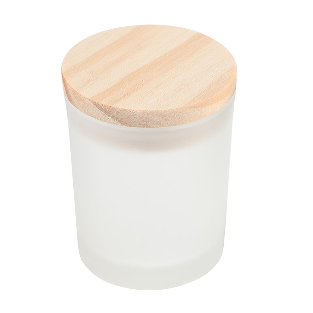 Empty Glass Jar Glass Containe - Candle Making Jars With Lids recension och pris