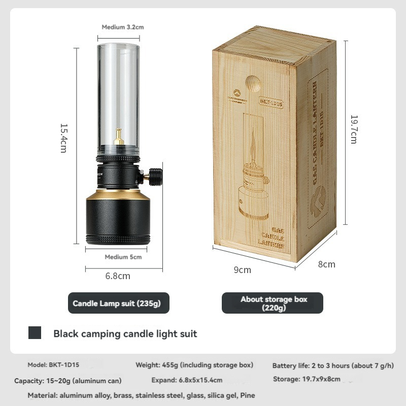 CAMPINGMOON Atmosphere Candle  - Candle Making Jug recension och pris