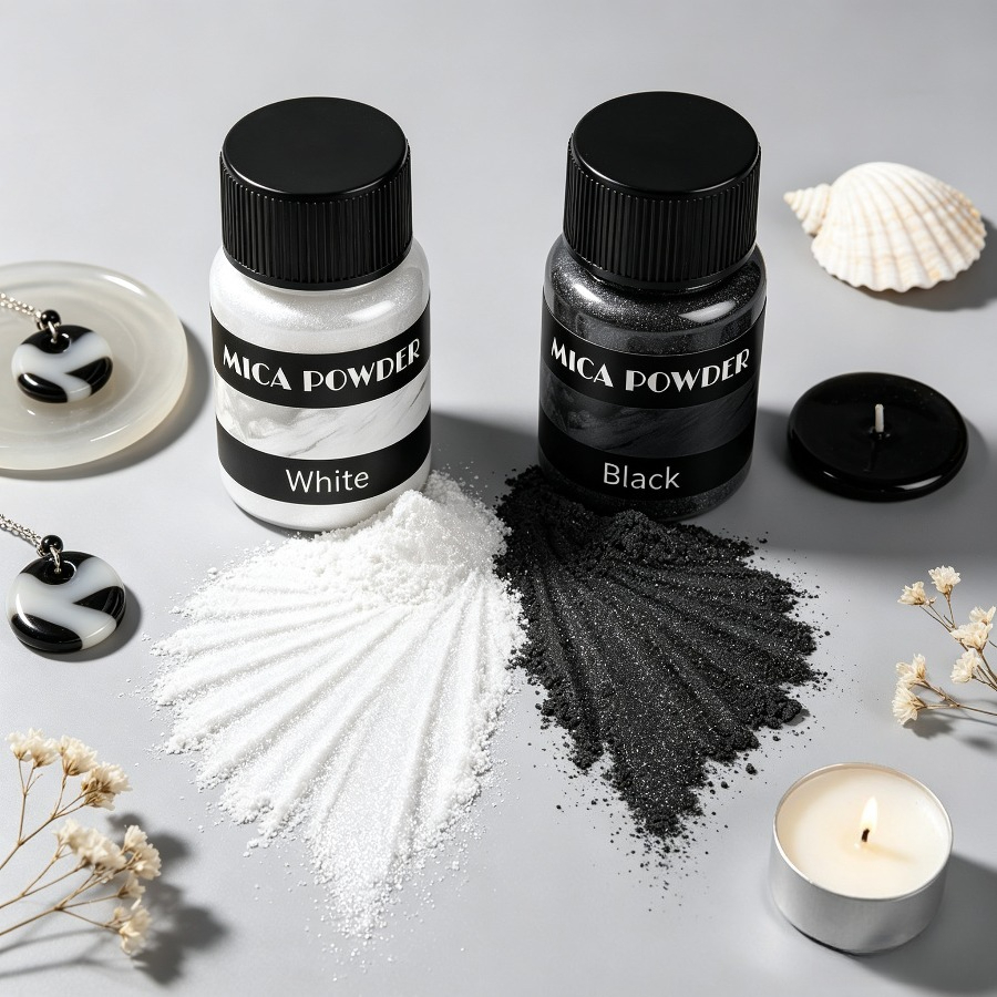 2/24 color metal pigment powde - Candle Making Kits recension och pris