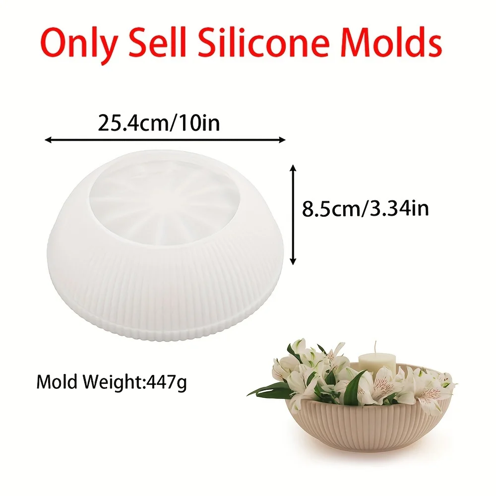 1 Ring Silicone Mould for Epox - Candle Making Jug recension och pris