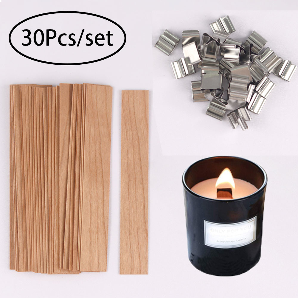 30pcs Wooden Candle Wicks Cand - Candle Making Jug recension och pris