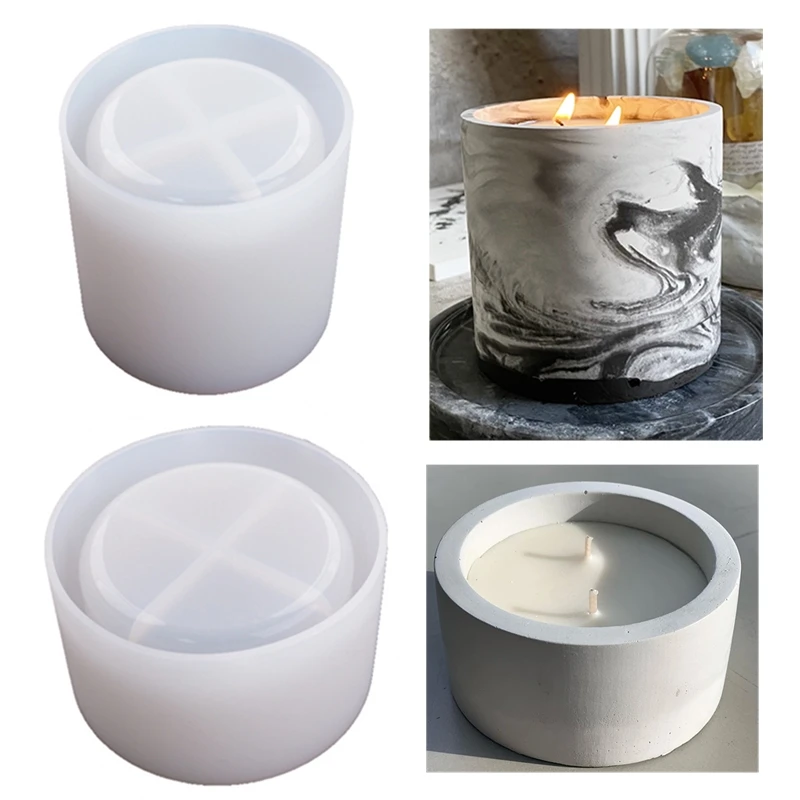 3 Sizes Round Cement Concrete  - Candle Making Jug recension och pris