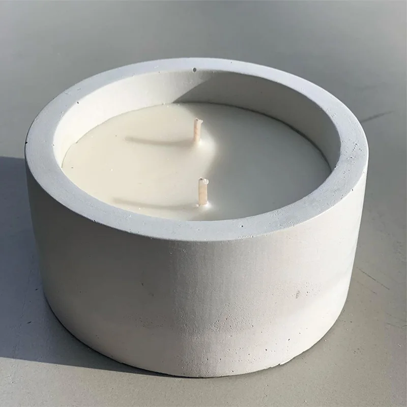 3 Sizes Round Cement Concrete  - Candle Making Jug recension och pris