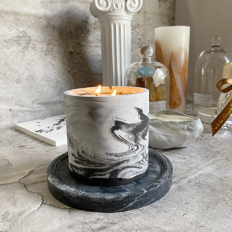 3 Sizes Round Cement Concrete  - Candle Making Jug recension och pris